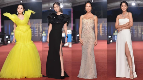 【金鐘59】紅毯即時報導，小S穿訂製服拚星光第一名（不斷更新）