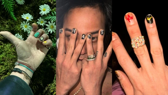 G-Dragon回歸連美甲都吸睛!GD的5款美甲造型,從個性塗鴉到鑽飾通通有