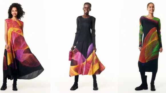 PLEATS PLEASE ISSEY MIYAKE 2024/25秋冬新作，以精緻優雅縐褶與獨到設計魅力，呈現自由無拘、獨一無二的風尚品味魅力！