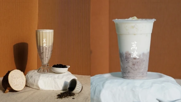 《萬波》2大人氣芋頭飲品回歸！同步推新口味「愛芋喜爹綠」