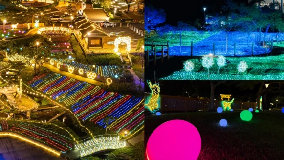 【解壓小出走】最美黃金溫泉村!2024屏東四重溪溫泉季11件唯美光藝術、60間市集超適合避冬