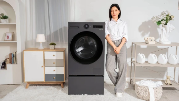 新世代斜槓女子Sandra家電選物法則One Pick—LG AI DD蒸氣變頻滾筒洗衣機，輕鬆打造智慧高效、質感品味加倍的進化生活模式！