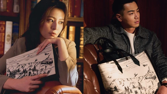 劉品言、禾浩辰完美演繹MONTBLANC冬日限定系列包款