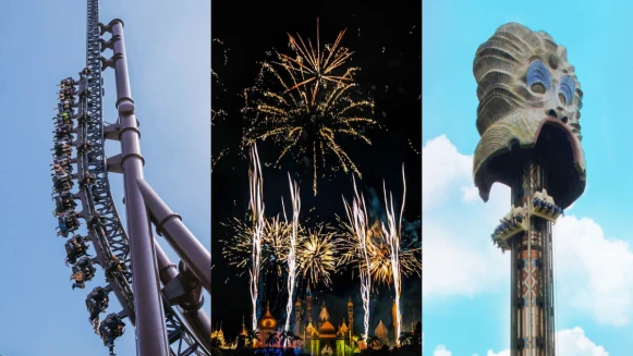 2025六福村跨年派對！免費入園、坐大怒神看煙火5大亮點一次看