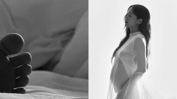 鬼鬼當媽了!IG曬出孕肚照和寶寶腳ㄚ照「好好變成一個更勇敢的角色」