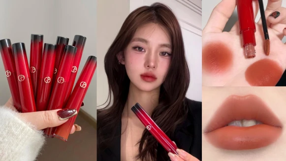 女明星摯愛款！GA#紅管唇萃斷貨色限定回歸，必收時髦頂流色#200低飽和粉棕，經典心動粉橘#321優雅不敗！1/17限定開搶！