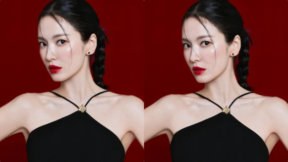 美出新高度!嬌蘭宣佈宋慧喬成為首位彩妝及護膚系列亞太區品牌大使,形象照用的單品馬上成為熱搜焦點