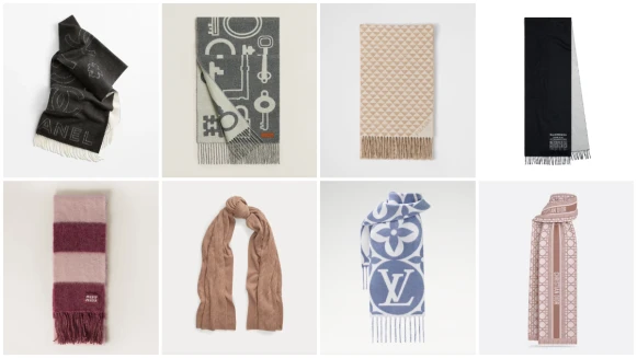 2025圍巾推薦，香奈兒、愛馬仕萬元圍巾超好買，20+精品秋冬穿搭關鍵整理給你