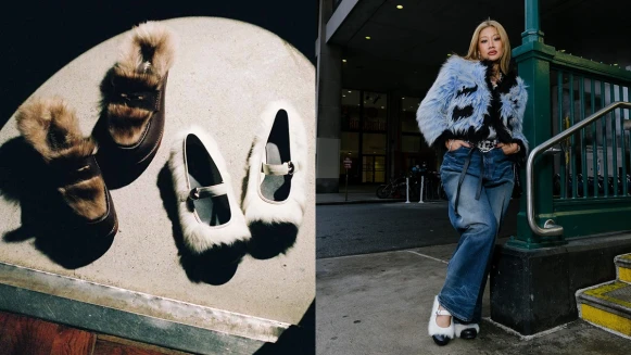 UGG x AMBUSH用可愛羊毛攻佔樂福鞋、瑪莉珍鞋的戰場！設計師Yoon親自上陣演繹