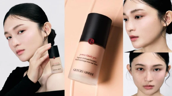 五官秒立體！亞曼尼全新「5D小臉粉底」首創光影塑形，一抹就像幫肌膚穿上高訂馬甲，全臉精緻度瞬間拉滿！