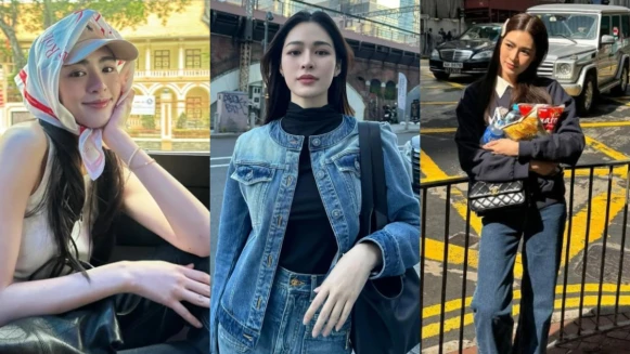 泰星鄺玲玲私服解析！五款牛仔褲穿搭，展現簡約與時髦並存的造型哲學