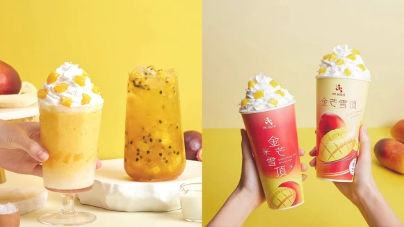 水果控必喝！MR.WISH芒果季開跑，多款芒果飲品甜蜜來襲