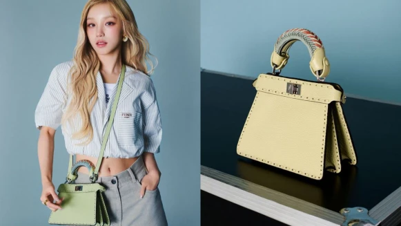 雨琦同款包包幫你找到！Fendi Peekaboo ISeeU Petite 包包大片，宋雨琦造型解析一次看