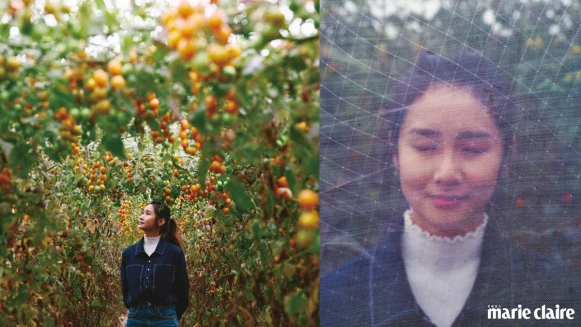 青農們的田園交響曲｜橙蜜香番茄養大的女孩，林奕辰：「農夫的日常，像打開新世界。」