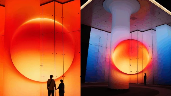 為日常注入陽光｜DAMONXART全新光影作品《陽顏 SUN HUE》敦南之森登場