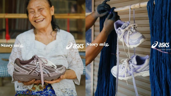 最可愛亞瑟士非這雙莫屬！ASICS x Story mfg.聯名俏皮格紋、夏季配色…拿捏浪漫少女心