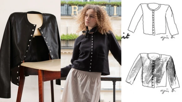 推出半世紀從未過時！agnès b. Snap Cardigan開襟外套：從靈光一閃到兩百萬人衣櫃裡的經典