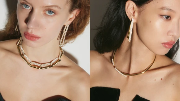 隨心穿戴上身的時尚剪裁藝術！Hearts On Fire用鑽石體現設計工藝的美感「INSIDE/OUT系列」大玩翻摺、立裁細節，將璀璨鑽光變得實穿又時髦