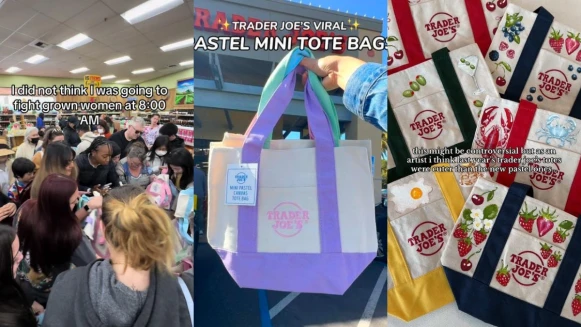 美國人瘋搶Trader Joe’s迷你托特包！百元平價包暴漲破三萬，到底紅什麼？