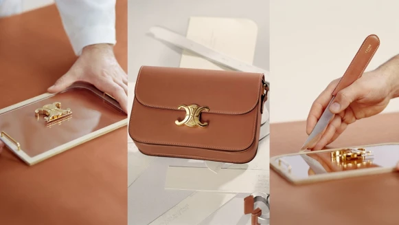 承襲法國巴黎優雅美學，CELINE 匠藝工坊以精湛的工藝技術，創作出一系列值得典藏的CELINE 奢華皮具系列