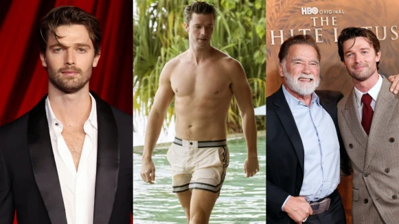 《白蓮花大飯店3》派翠克史瓦辛格是誰？阿諾帥兒一脫翻紅，185俊美外型還是時尚寵兒