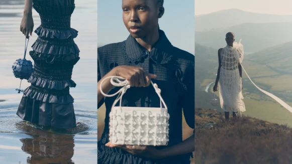 巴黎小眾品牌Polène又有全新限量包款，合作愛爾蘭獨立品牌Róisín Pierce帶來雕塑般的皮革工藝，要收動作要快！