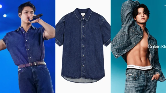 金珉奎最新單品幫你找到！「金總」MINGYU 性感結實手臂演繹 Calvin Klein 最新春季造型，同款單品一次看