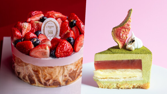 2025水果系母親節蛋糕推薦！韓國KITCHEN205「莓果爆漿巴斯克」、LA ONE「紅心芭樂包種茶慕斯蛋糕」