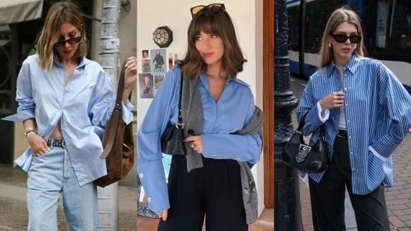 藍襯衫是本季最值得投資單品：不同於白襯衫的正式感，時髦、實穿、還很好搭