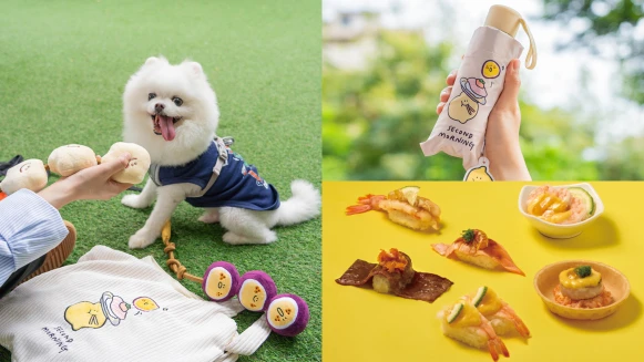 今夏必嚐！爭鮮餐飲攜手「韓勾ㄟ金針菇」、「Second Morning」，11款料理、超萌周邊一次看