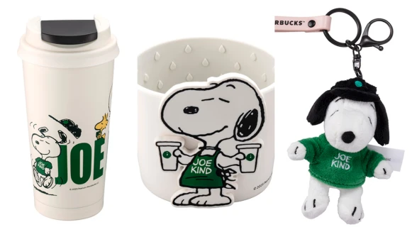星巴克史努比聯名第二波！全品項+價錢，SNOOPY鑰匙圈必收