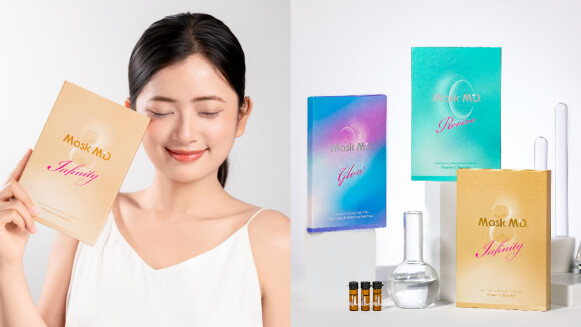 不可思議的「有感保養」，讓敷臉有效的同時儀式感滿滿！網友推爆Mask MD 生物纖維面膜系列，抗老修護保濕一敷到位！