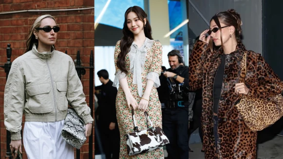 掌握2025動物紋趨勢5款手提包推薦：Prada乳牛紋殺手包、YSL豹紋大包…華麗得剛剛好！