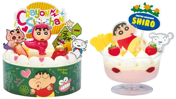 85℃蠟筆小新蛋糕開賣！4款限定造型「可吃、可玩、可收藏」，甜點控準備開搶