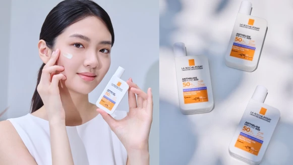 首支添加麥拉色鏈的美白防曬液！理膚寶水《淡斑夏卡防曬液》濃度=Mela淡斑精華！超越市售防曬的紫外線防禦力，曬不黑、曬不老、還讓斑點速速退