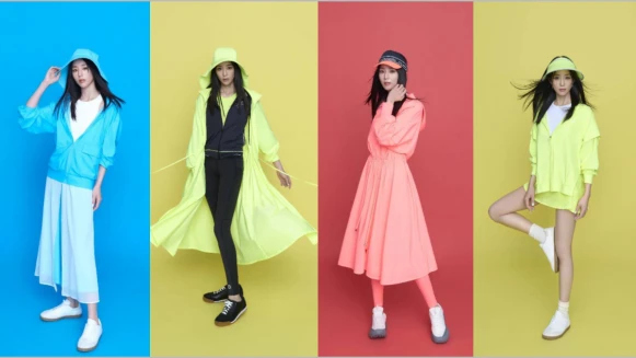 張鈞甯連續四年代言HOII后益機能防曬服飾