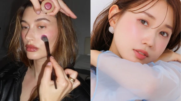 2025腮紅趨勢：歐美紅到日韓「雪酪腮紅」是什麼？這樣畫出果汁系少女妝