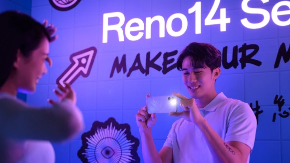 風格創作怎麼拍都型！OPPO Reno14 系列輕旗艦影像新寵 時髦精必收！ 高顏值絢彩人魚設計為生活注入全新靈感