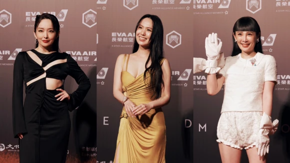 2025金曲獎星光大道亮點：孫盛希化身金色女神、魏如萱穿花苞褲褲可愛登場