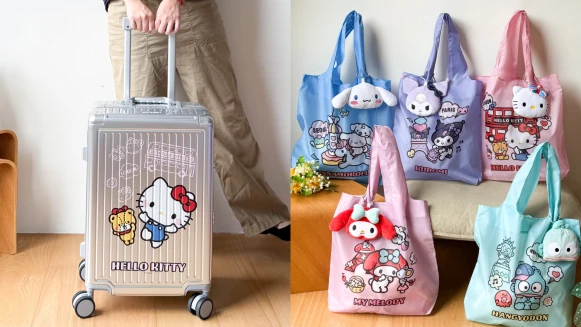  7-11三麗鷗25款「限量福袋」萌翻登場，Kitty、酷洛米、大耳狗周邊必收入手