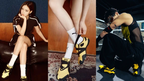 小S二女兒Lily許韶恩穿上PUMA MOSTRO OG怪獸鞋展現帥氣甜酷風！性感男神KIRE露背造型一次看