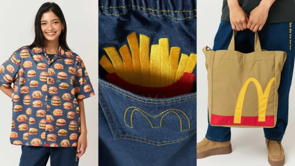 日牌graniph麥當勞聯名太可愛！紙袋變包包、口袋藏薯條，大麥克、麥香魚時髦穿上身
