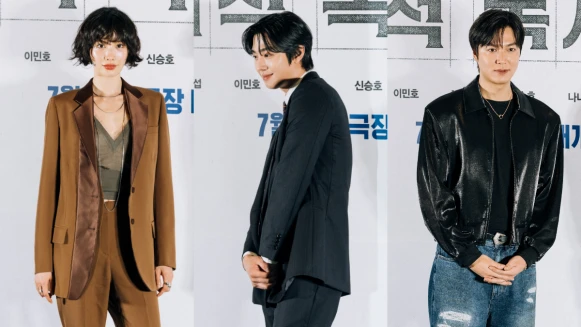 安孝燮《全知讀者視角》首爾記者會俏皮還原〈Soda Pop〉！形容男主角金獨子：平凡是最大的武器