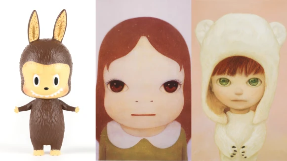 Labubu、奈良美智、村上隆真品收藏起拍價一次看，線上拍賣會進行中！免飛海外、收藏藝品比想像簡單