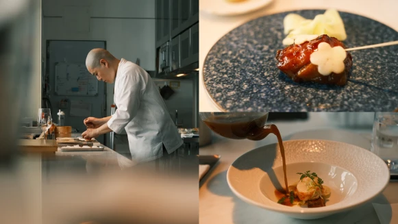 法式靈魂X日式匠藝！「MiraWan Eatery」攜手銀座名店「鮨よし」，打造限定高空饗宴