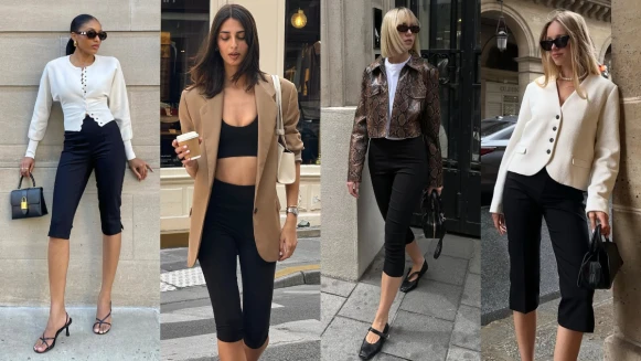 2025最熱門七分褲怎麼穿搭？卡布里褲配甚麼鞋？跟著潮人女星5大搭配守則不怕被吃比例！