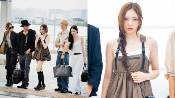 我追的是韓團還是財團？ALLDAY PROJECT首個機場穿搭貴氣逼人！愛馬仕、香奈兒全上手