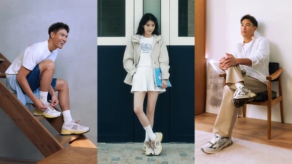 大咖明星都在穿的七夕必敗情侶球鞋，和戲劇男神楊祐寧、IU上腳同款NB2010 ！升級你的穿搭氣場！
