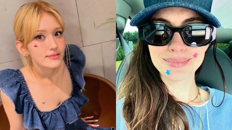 韓星Somi、Rosé都在貼!櫻桃、星星的造型痘痘貼太可愛,越高調越受歡迎