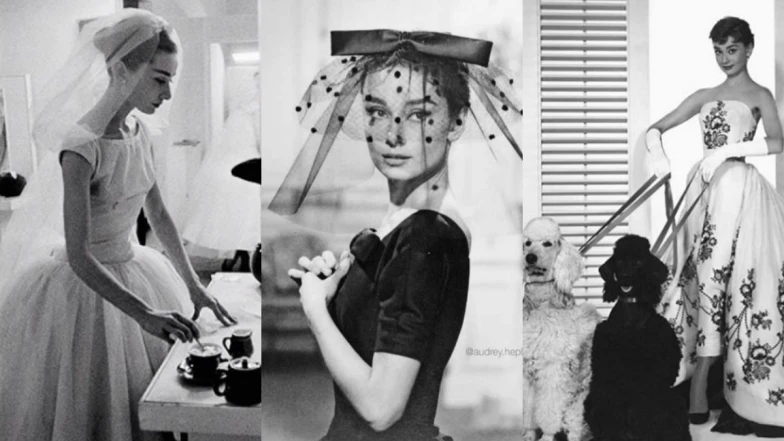 向不朽女神奧黛麗赫本致敬！15套優雅極致的婚紗造型，使你完美復刻赫本經典時髦倩影！